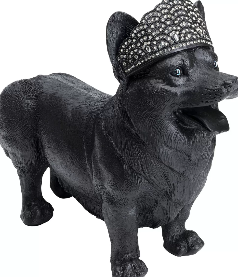 KARE Design Decofiguur Royal Standing Corgi Zwart Cheap