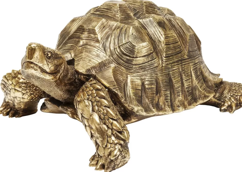 KARE Design Decofiguur Schildpad Goud Groot Clearance