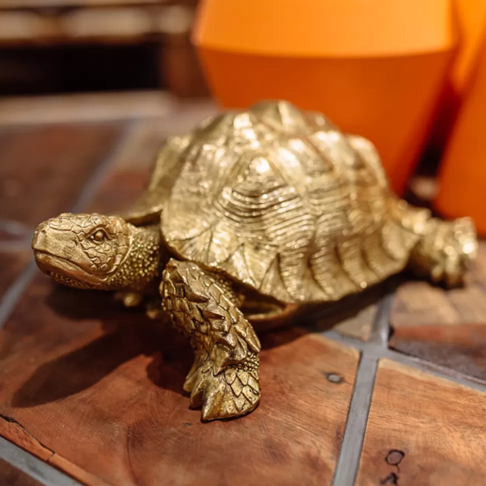 KARE Design Decofiguur Schildpad Goud Klein Shop
