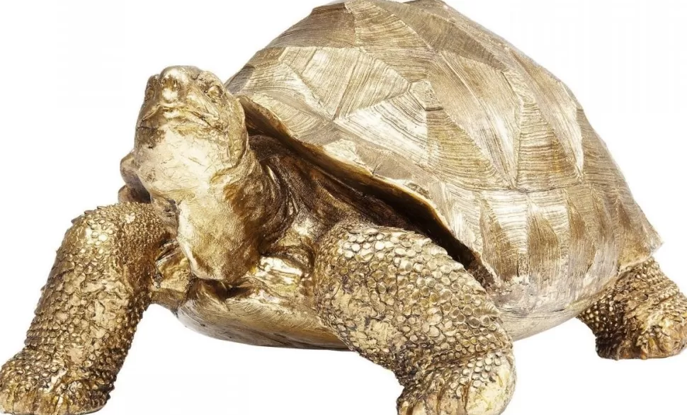 KARE Design Decofiguur Schildpad Goud Medium Flash Sale