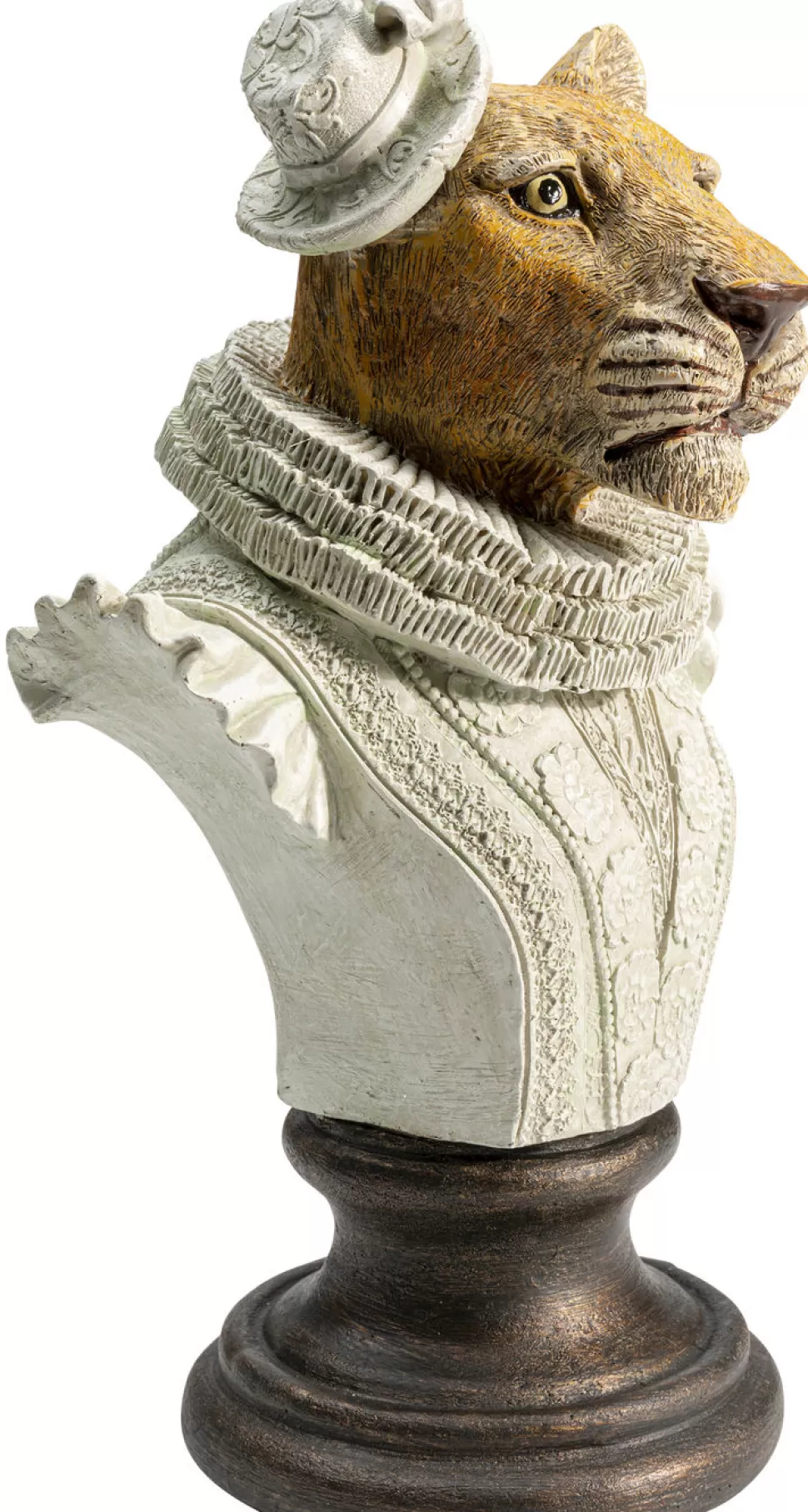 KARE Design Decofiguur Sir Leopard Wit Best