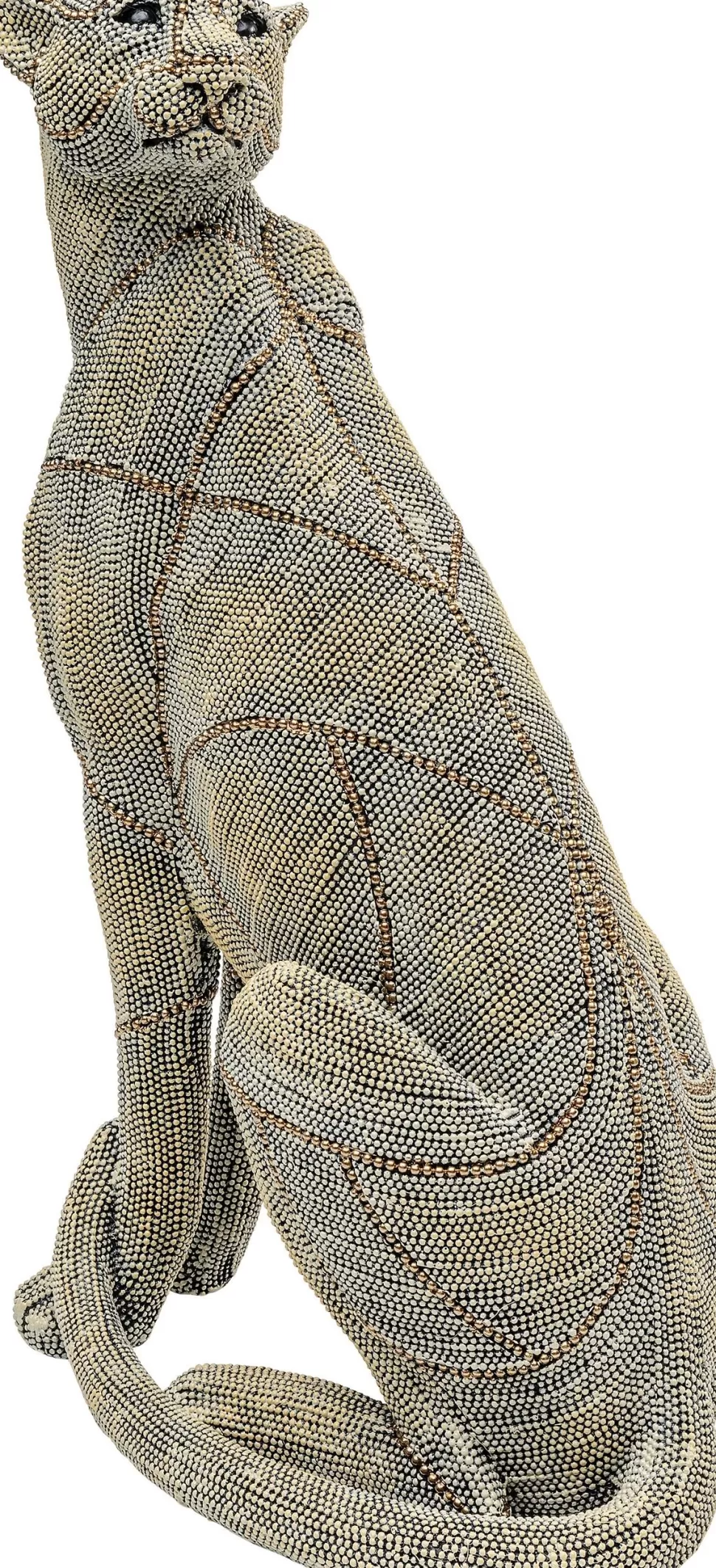 KARE Design Decofiguur Sitting Leopard Pearls 42cm Shop