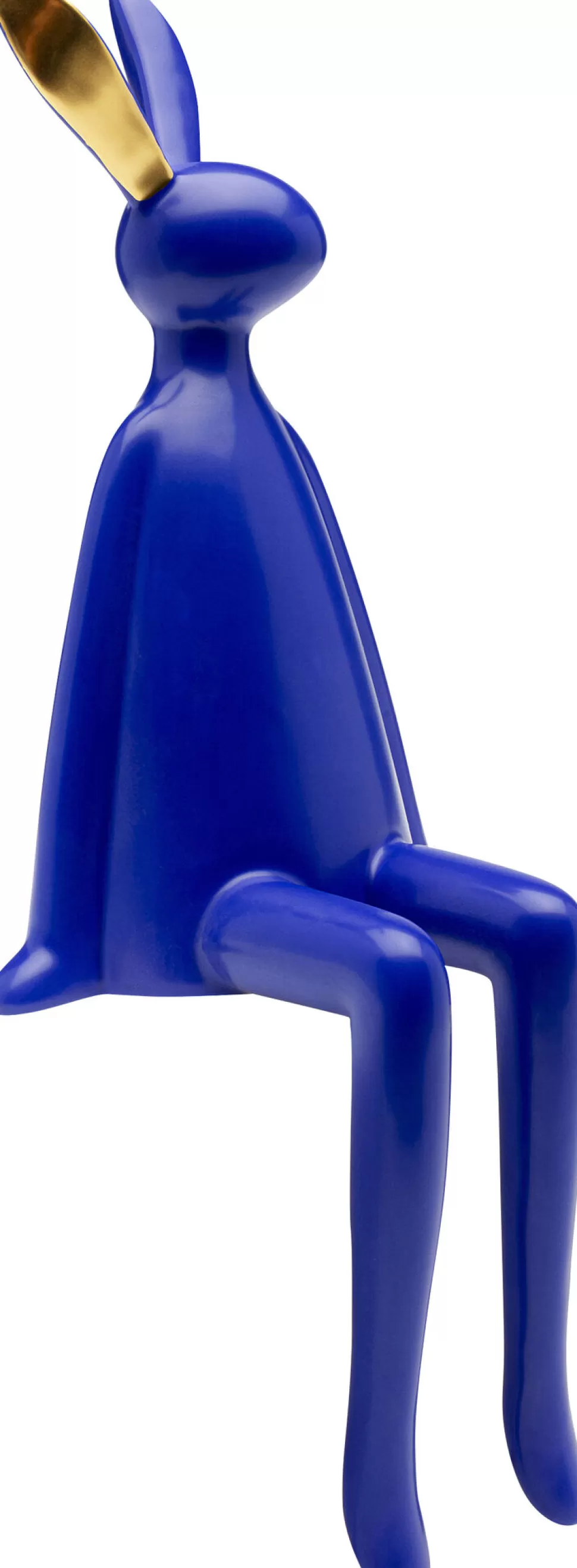 KARE Design Decofiguur Sitting Rabbit Blue 35cm Store
