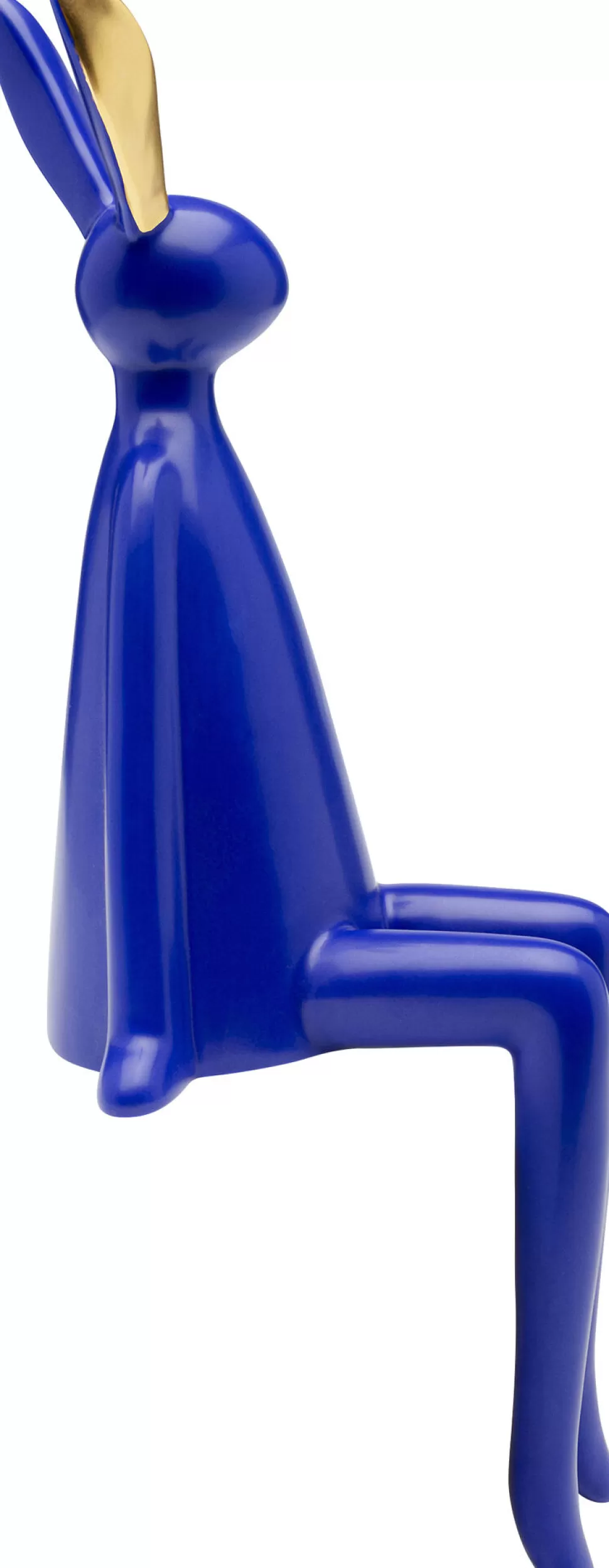 KARE Design Decofiguur Sitting Rabbit Blue 35cm Store