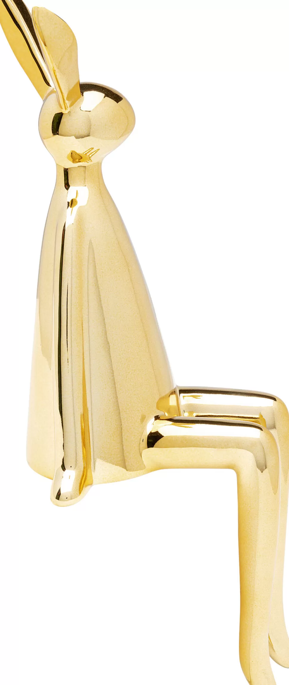 KARE Design Decofiguur Sitting Rabbit Gold 35cm Online