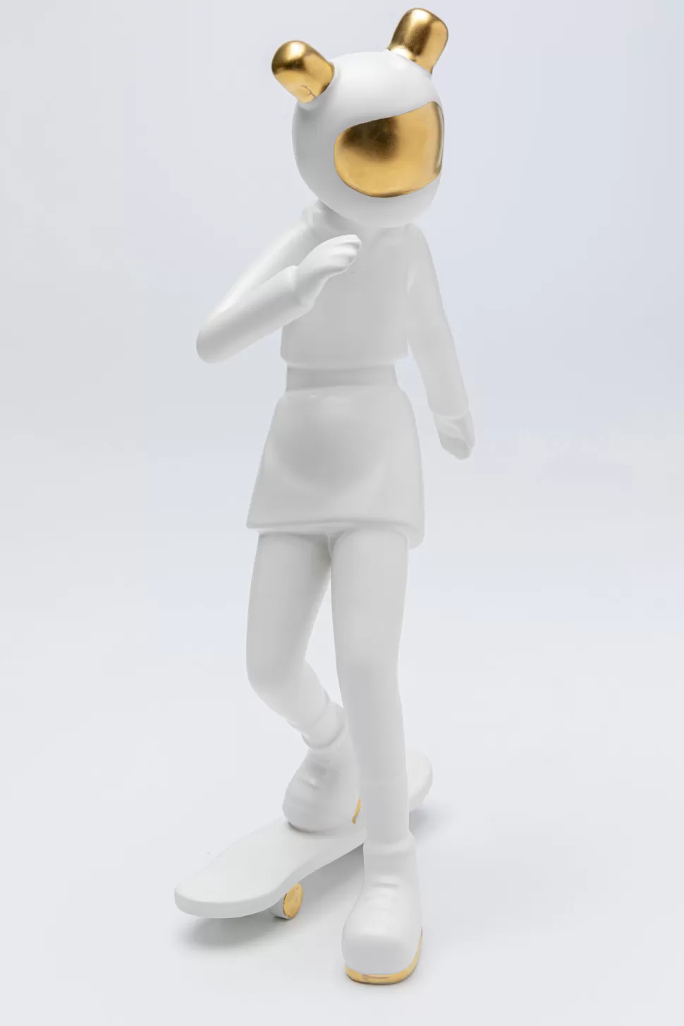 KARE Design Decofiguur Skating Astronaut White 33cm Clearance