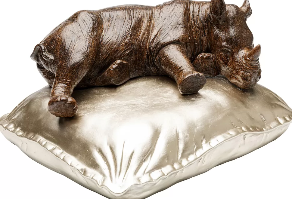 KARE Design Decofiguur Sleeping Rhino 37cm Hot