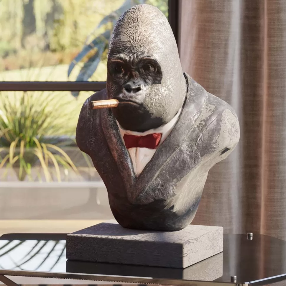KARE Design Decofiguur Smoking Gorilla Sale