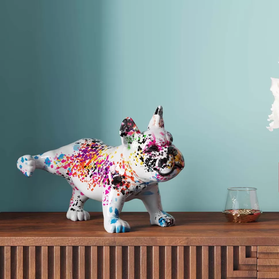 KARE Design Decofiguur Splash Bulldog 32cm Clearance