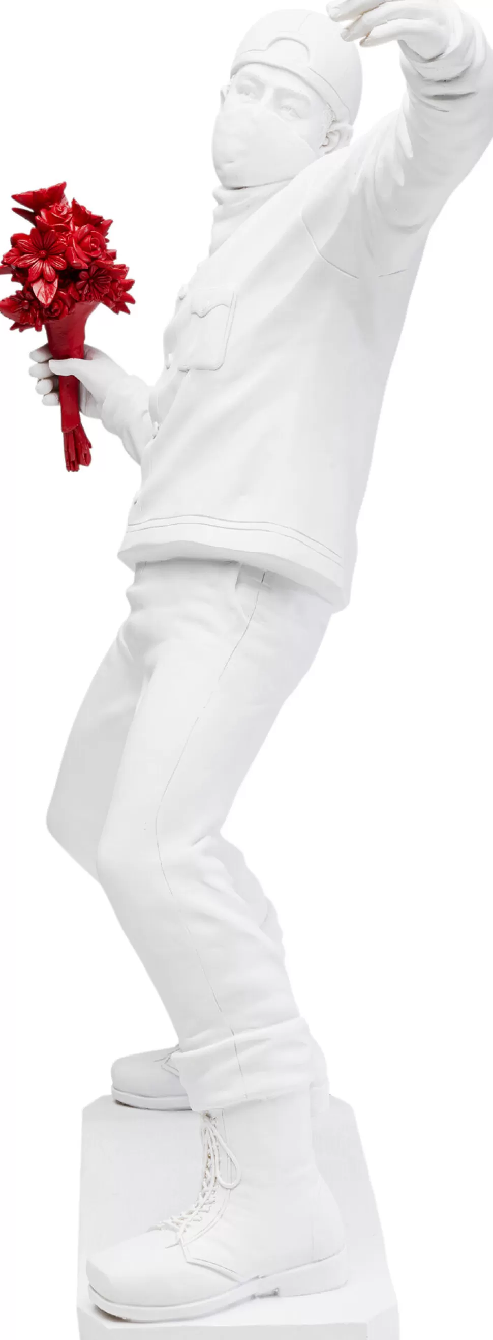 KARE Design Decofiguur Street Art Bouquet White 67cm Best