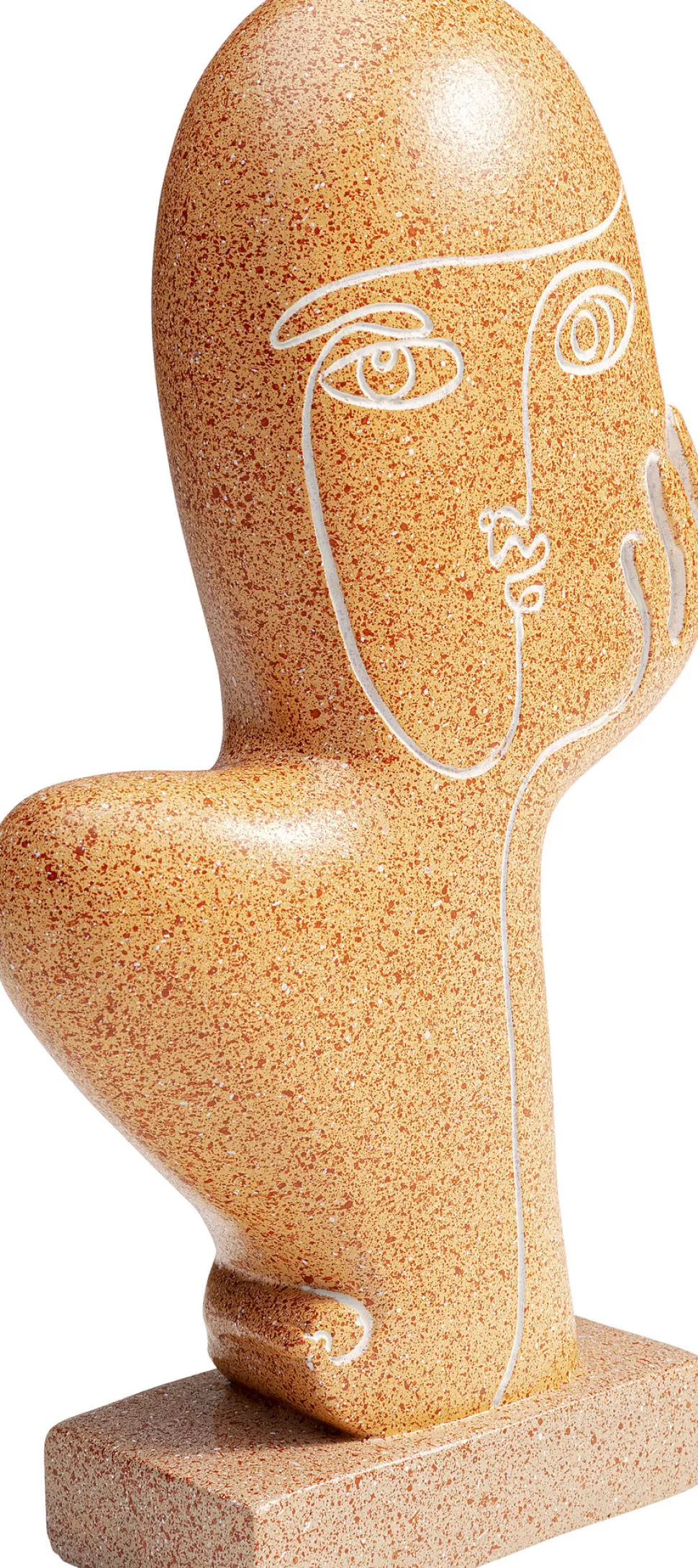 KARE Design Decofiguur Thought Brown 27cm Shop