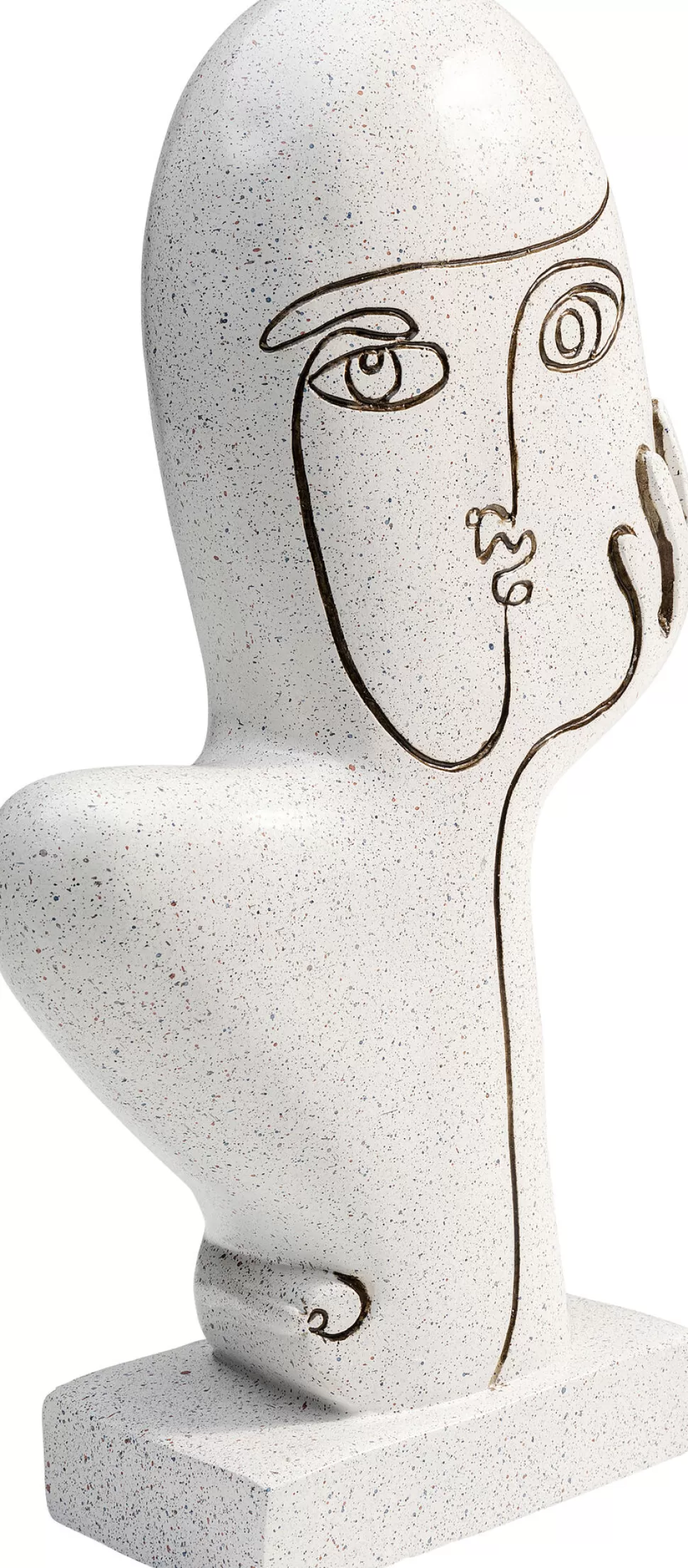 KARE Design Decofiguur Thought White 27cm Shop