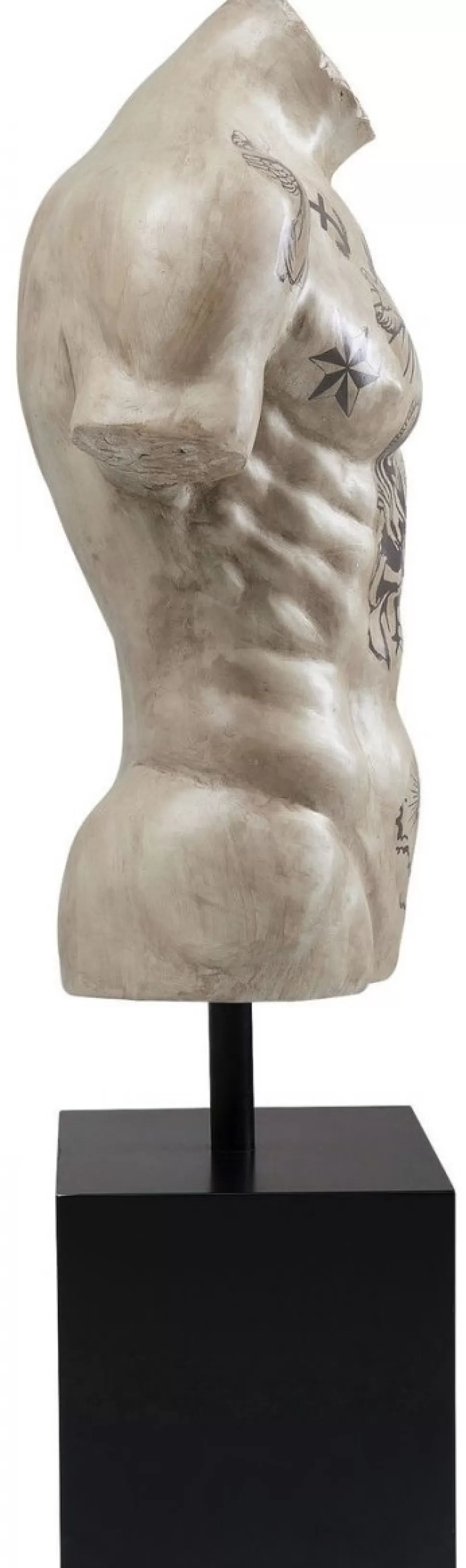 KARE Design Decofiguur Torso Tattoos Hot