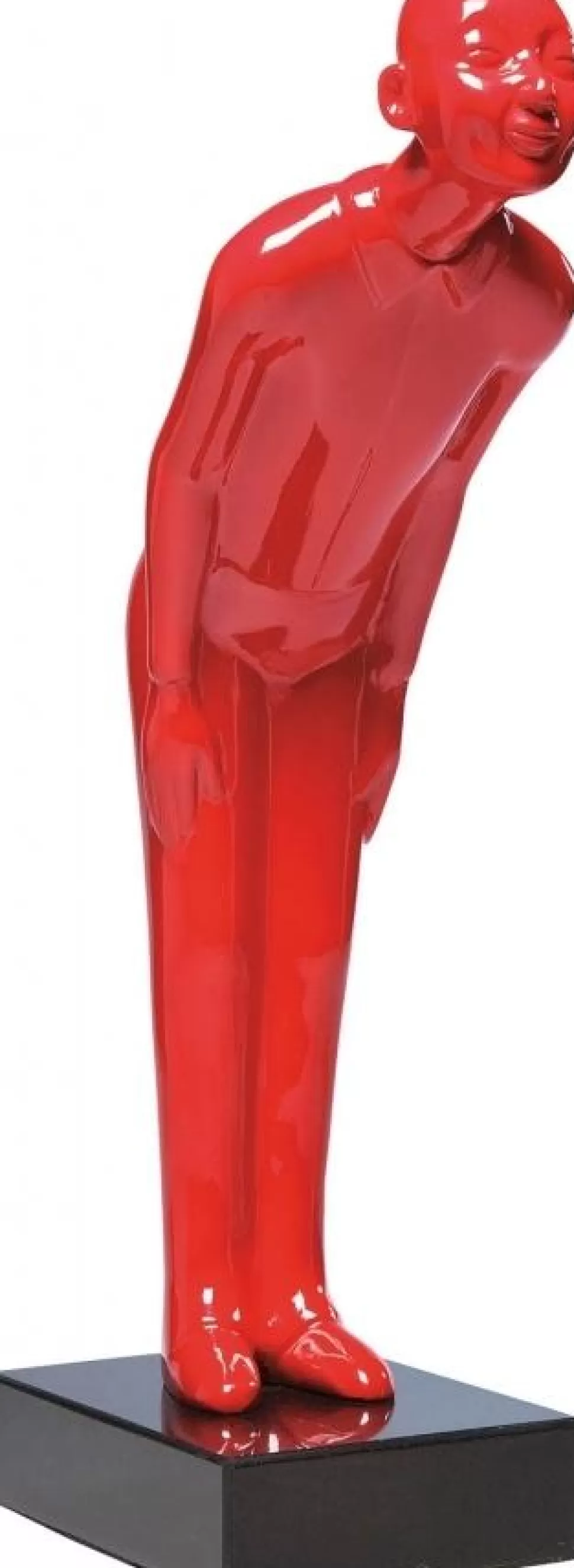 KARE Design Decofiguur Welcome Guests Rood Klein Clearance