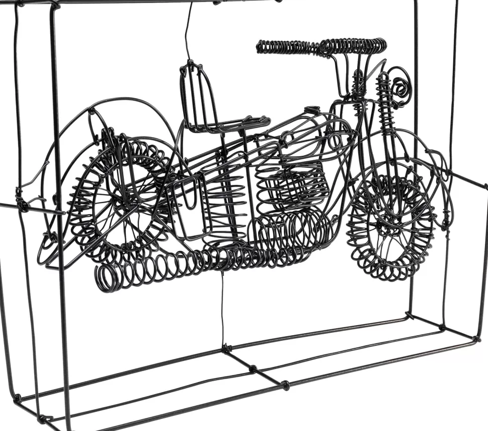 KARE Design Decofiguur Wire Harley Bike 32cm Outlet