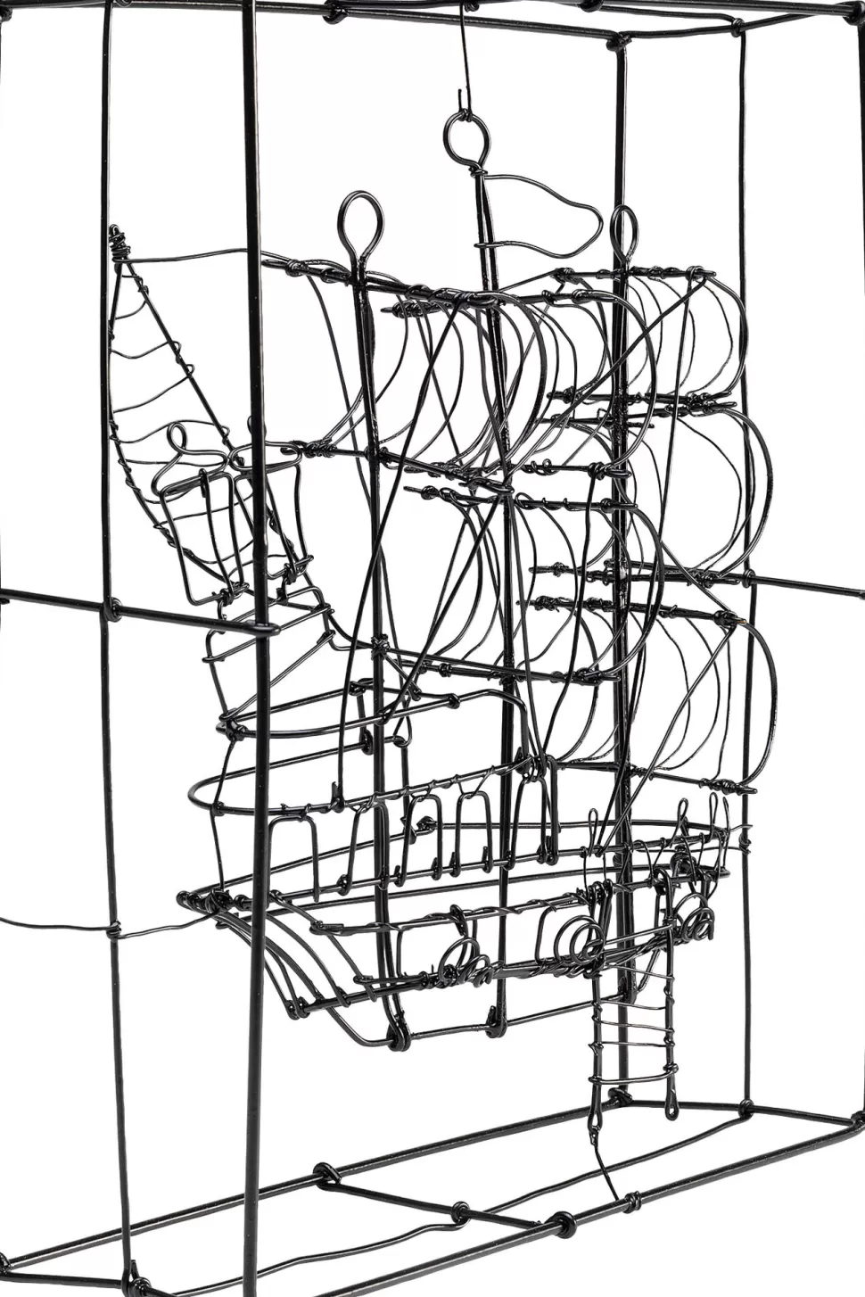 KARE Design Decofiguur Wire Sail Boat 28cm Fashion