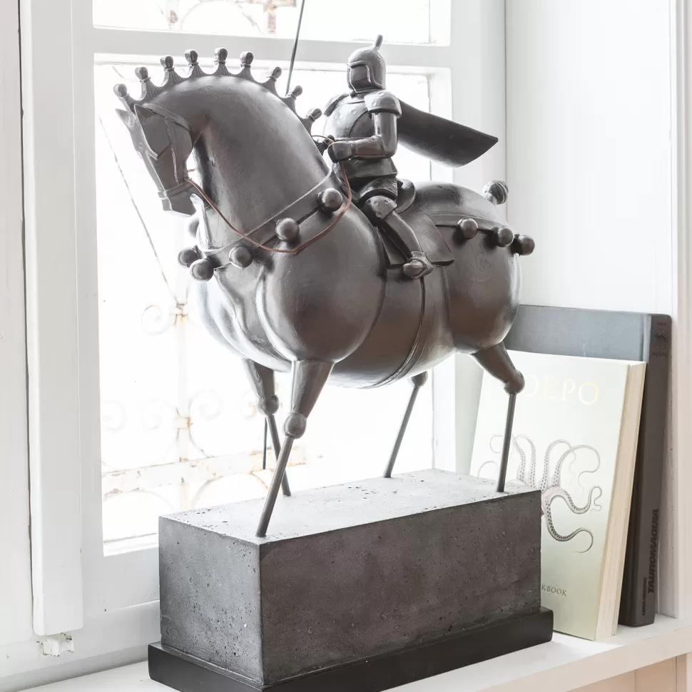 KARE Design Decofiguur Zwarte Ridder Outlet