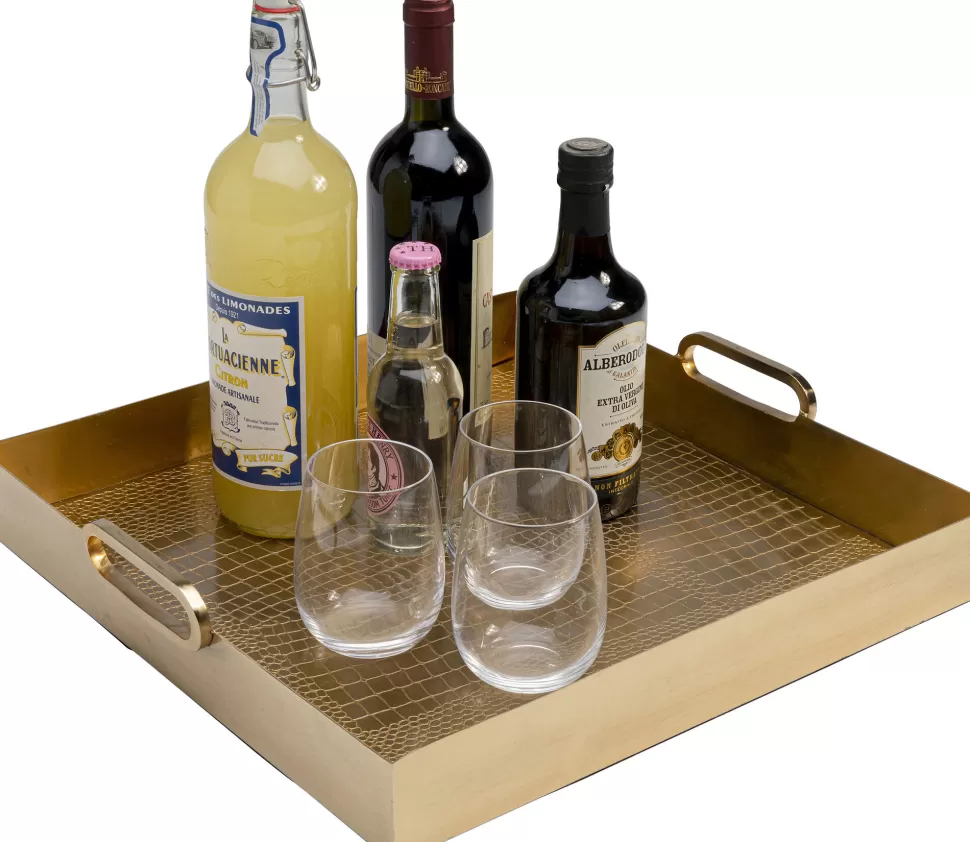 KARE Design Dienblad Serpente 42x41cm Fashion