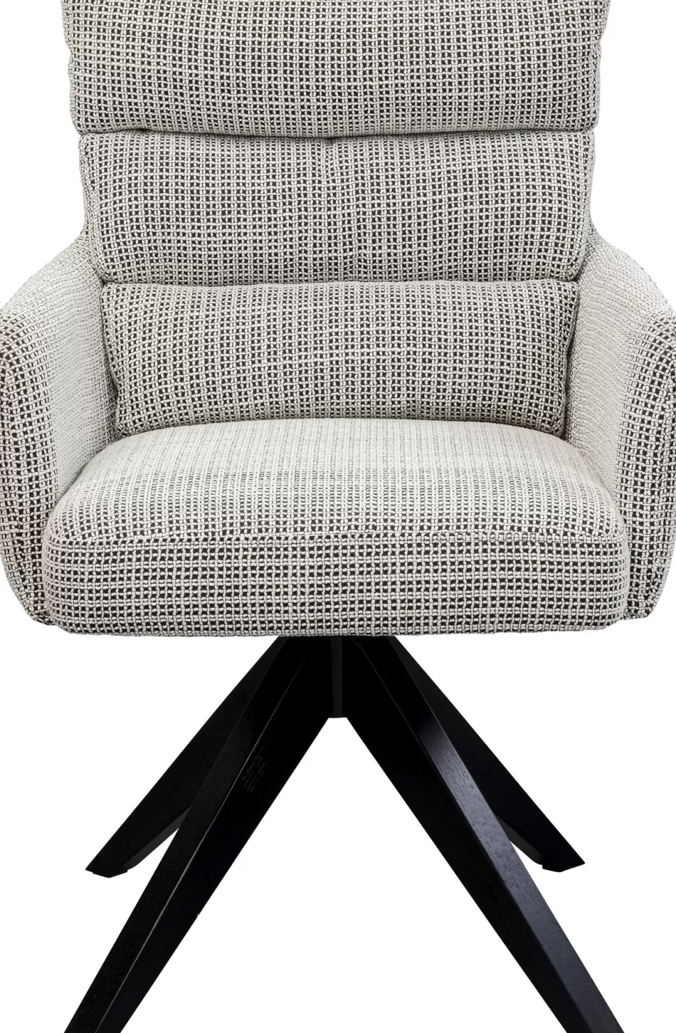KARE Design Draaibare Fauteuil Bosse Black Cheap