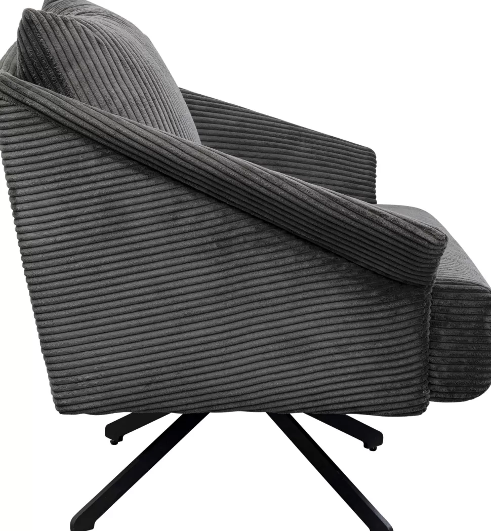 KARE Design Draaibare Fauteuil Milo Grey Online