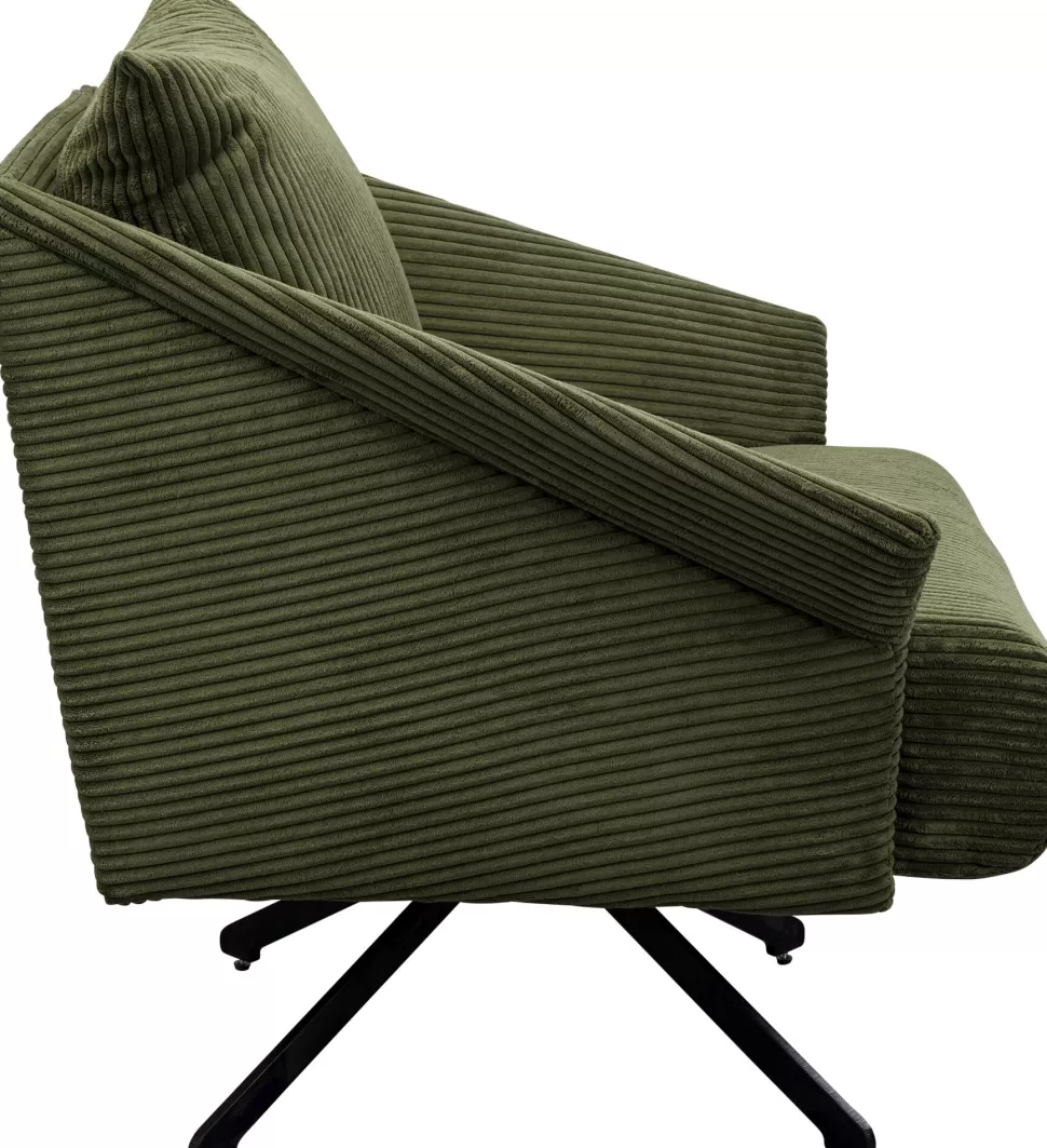 KARE Design Draaifauteuil Milo Green Store