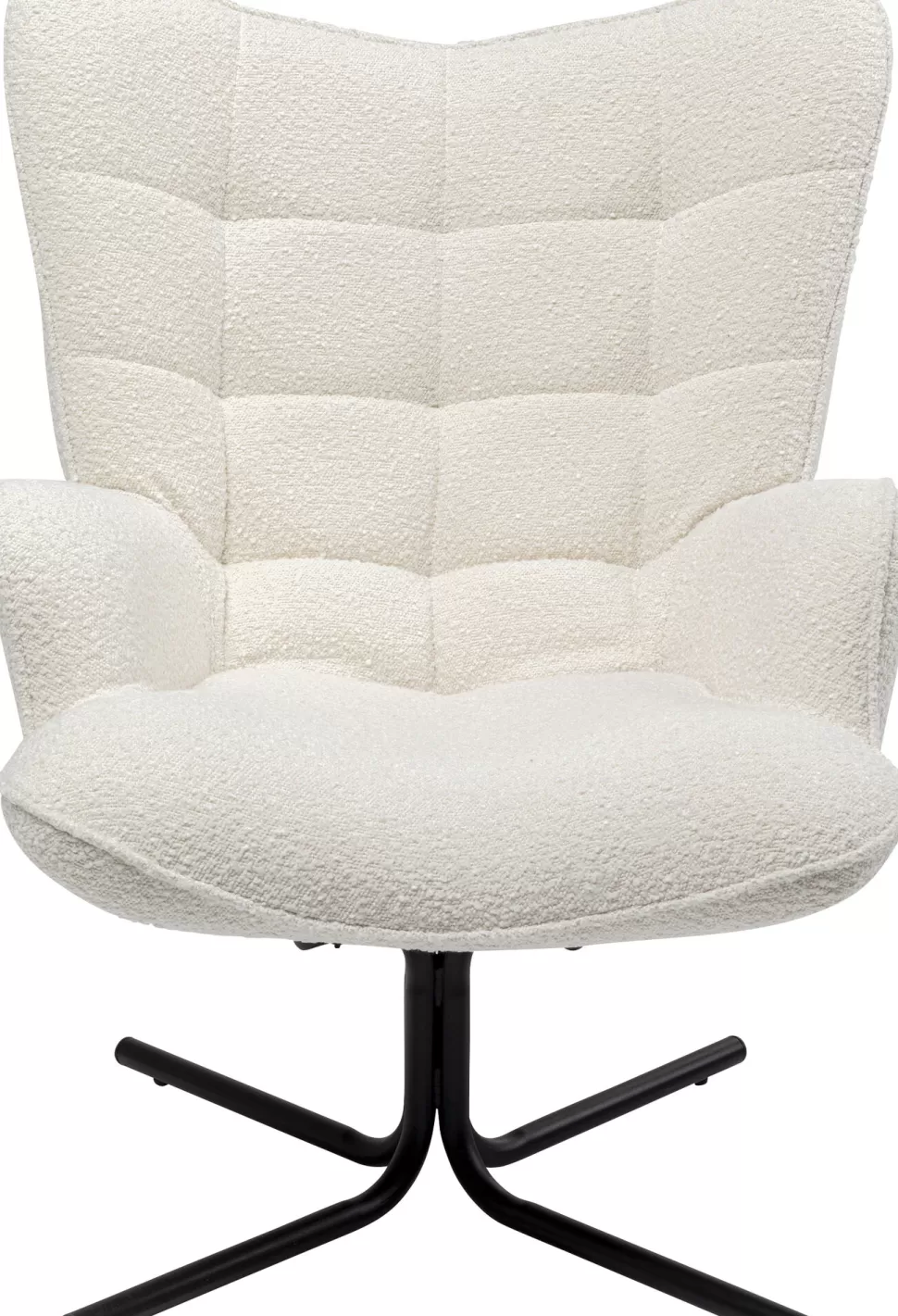KARE Design Draaifauteuil Oscar Boucle Cream Sale