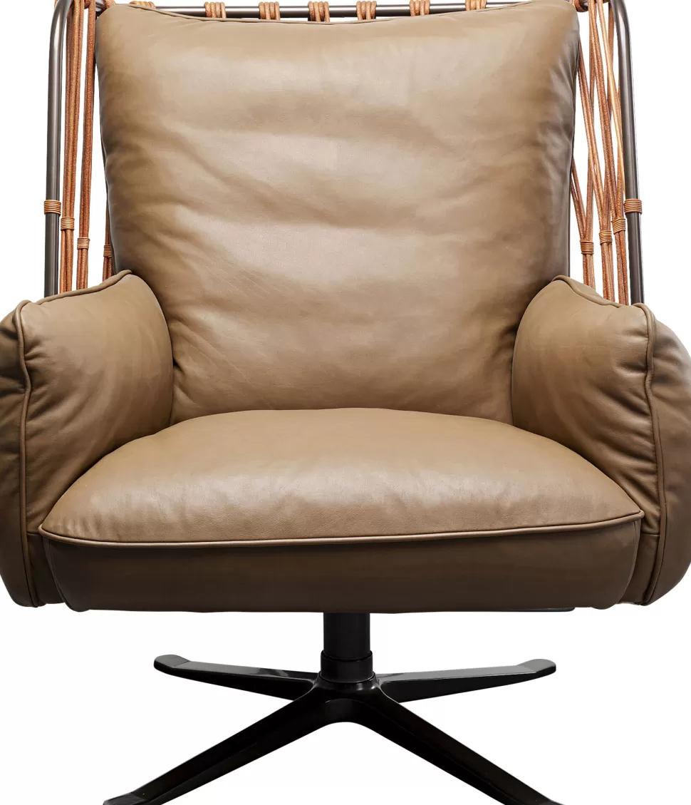 KARE Design Draaifauteuil Paradiso Brown Shop