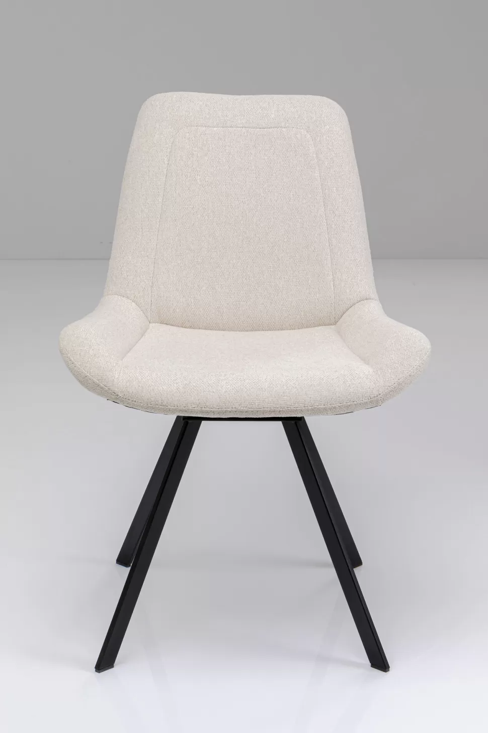 KARE Design Draaistoel Baron Cream Clearance