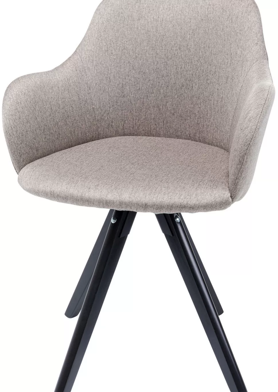 KARE Design Draaistoel Lady Loco Taupe Best