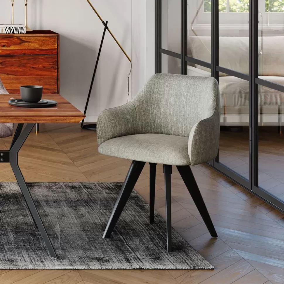 KARE Design Draaistoel Madame Grijs Discount
