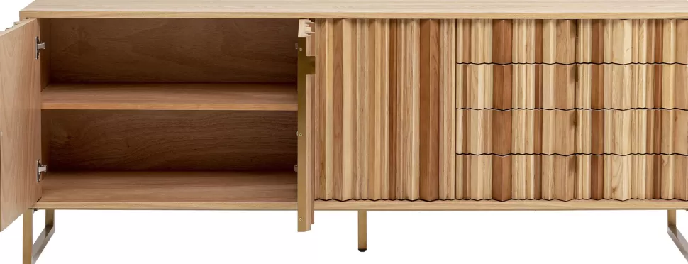 KARE Design Dressoir Concertina Nature 186x74cm Discount