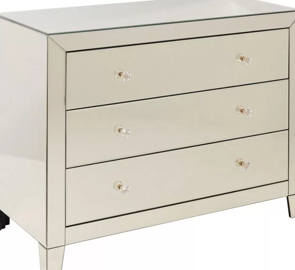 KARE Design Dressoir Luxury Champagne 3 Lades Discount