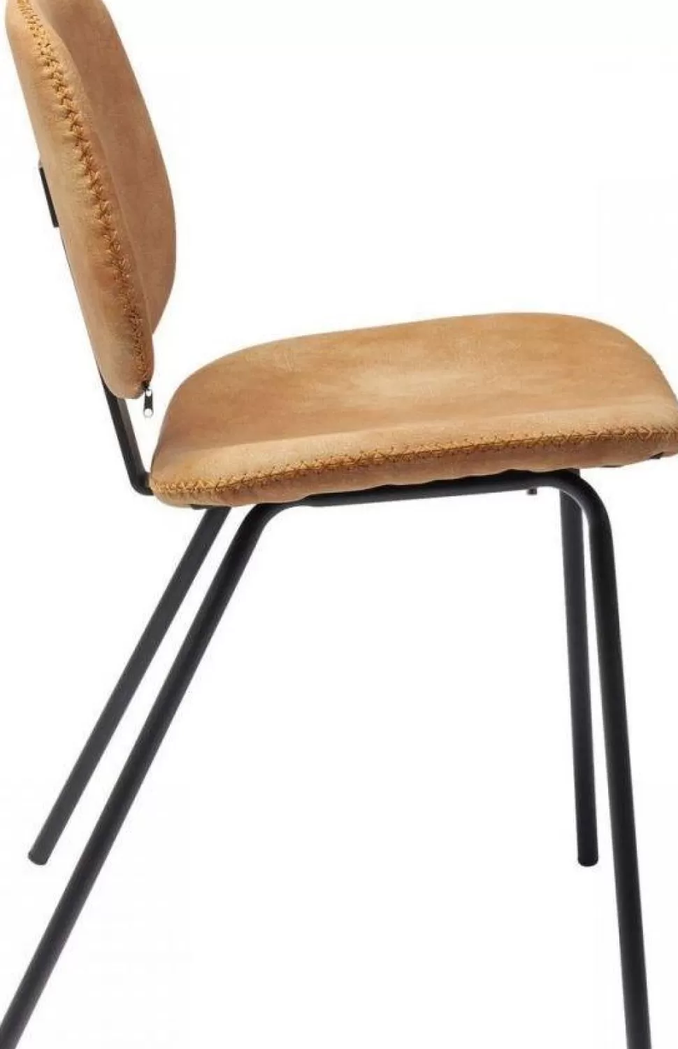 KARE Design Eetkamerstoel Barber Oranje Sale