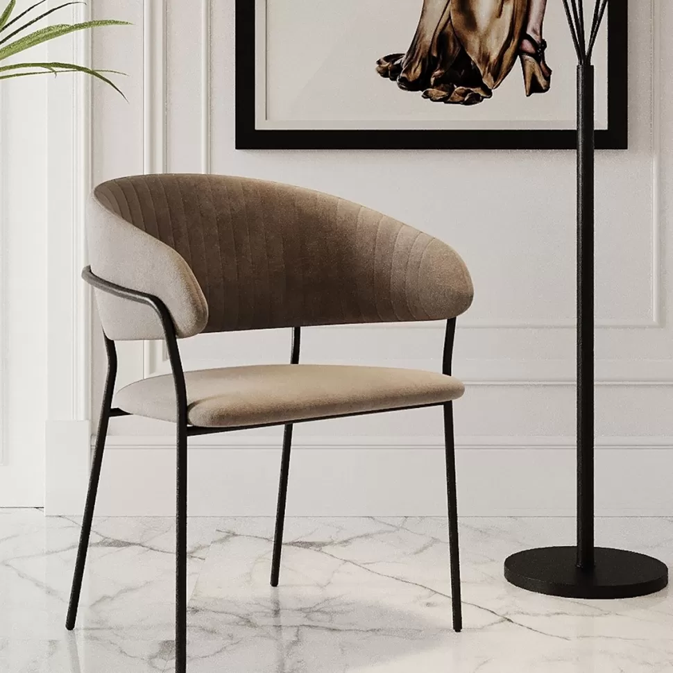 KARE Design Eetkamerstoel Belle Brown (Set Van 2) Clearance