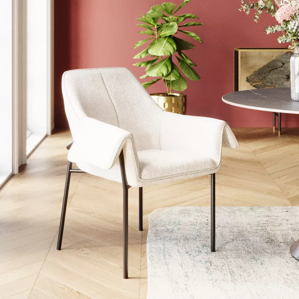 KARE Design Eetkamerstoel Bess Cream Best