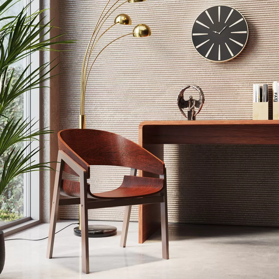 KARE Design Eetkamerstoel Biarritz Brown Shop