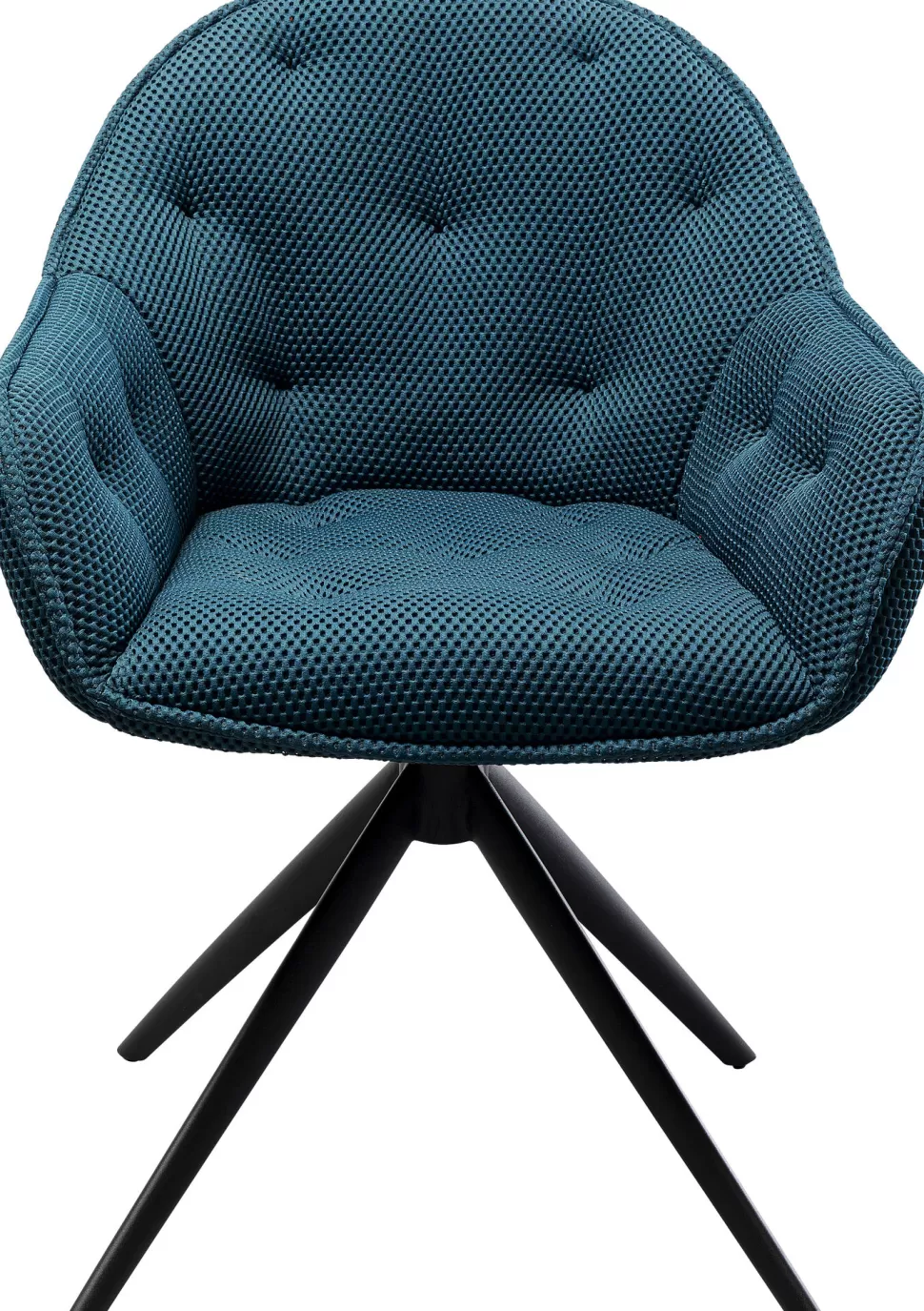 KARE Design Eetkamerstoel Carlito Mesh Bluegreen Store