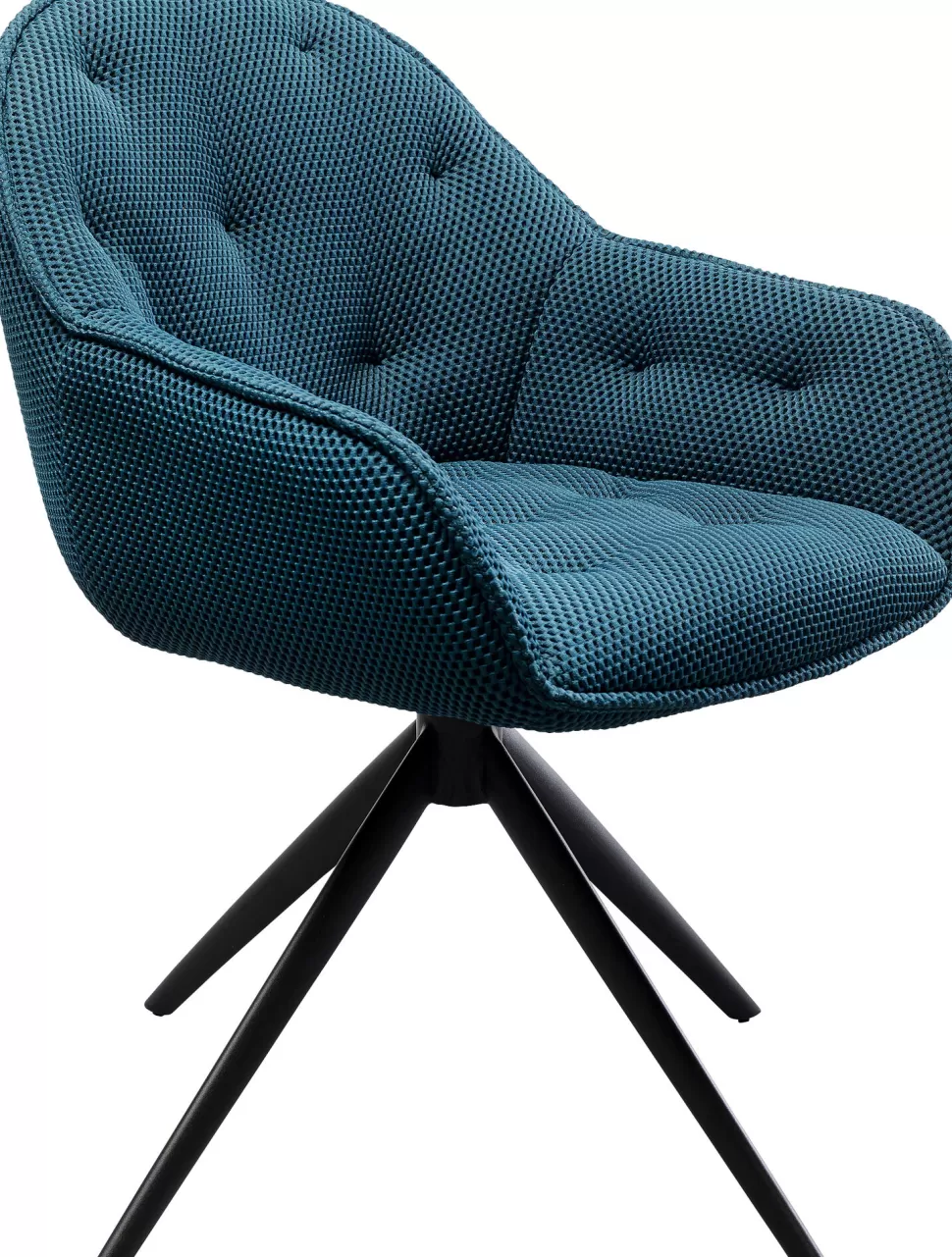 KARE Design Eetkamerstoel Carlito Mesh Bluegreen Store