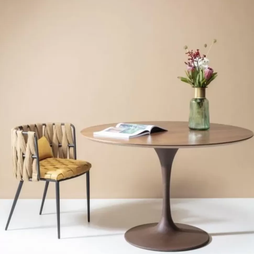 KARE Design Eetkamerstoel Cheerio Geel Incl. Kussen Online