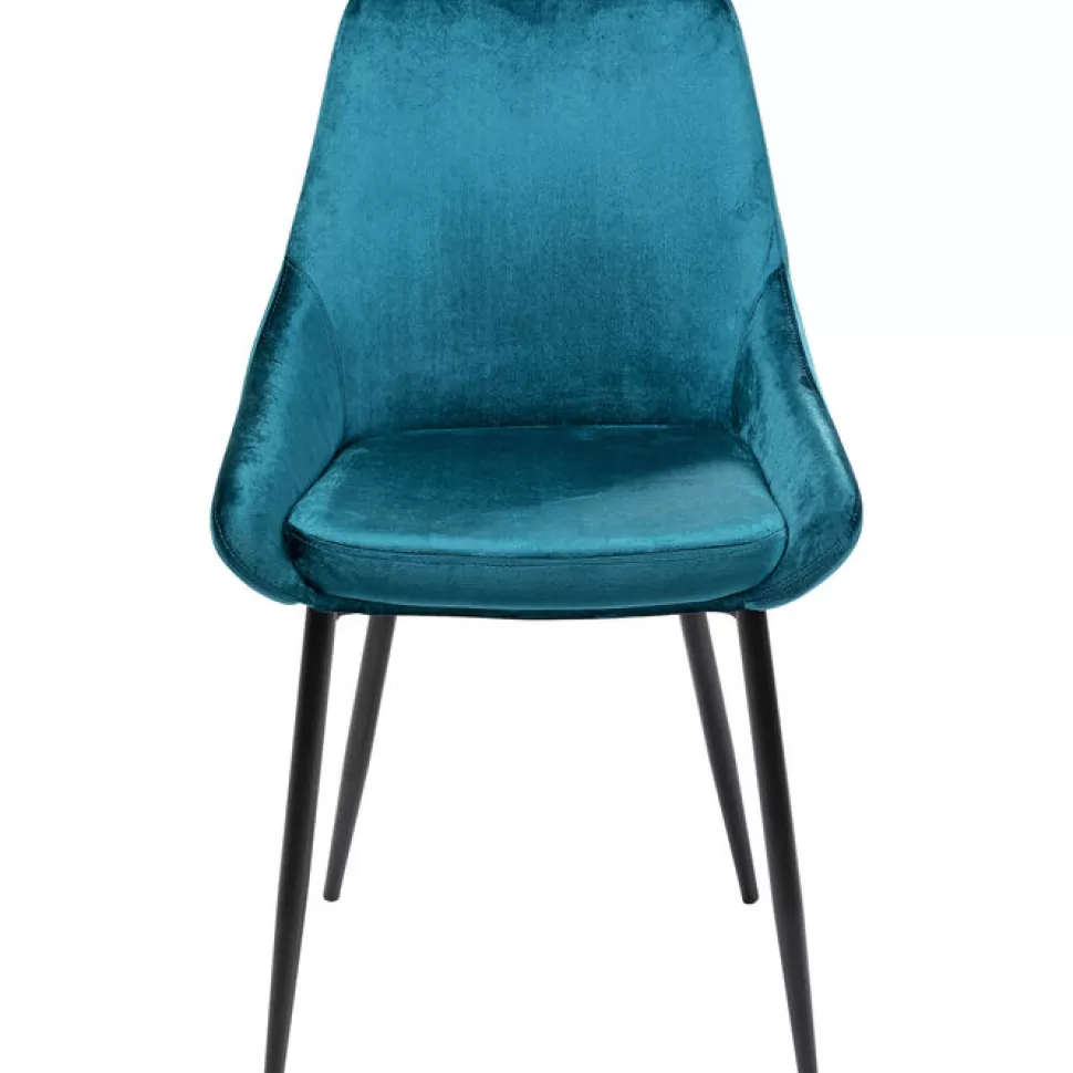 KARE Design Eetkamerstoel East Side Petrol-Blauw Cheap