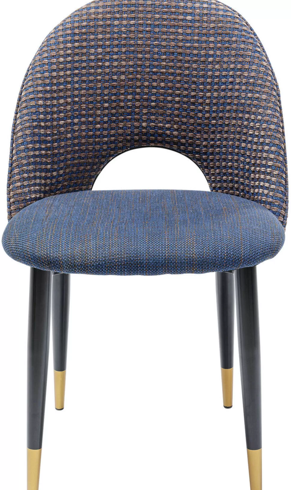 KARE Design Eetkamerstoel Hudson Blauw Flash Sale