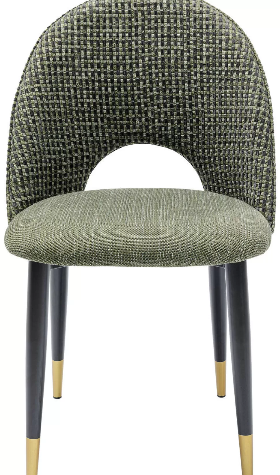 KARE Design Eetkamerstoel Hudson Groen Fashion