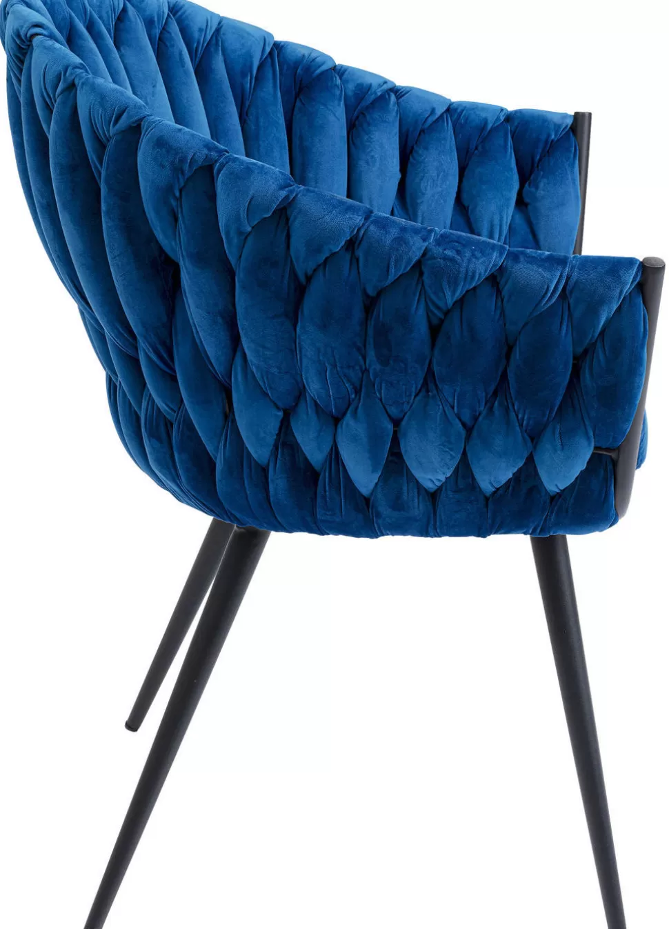 KARE Design Eetkamerstoel Knot Blauw Hot
