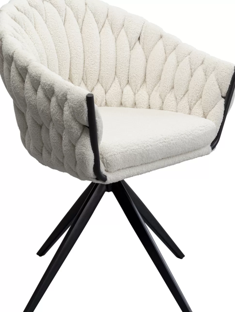 KARE Design Eetkamerstoel Knot Boucle Online