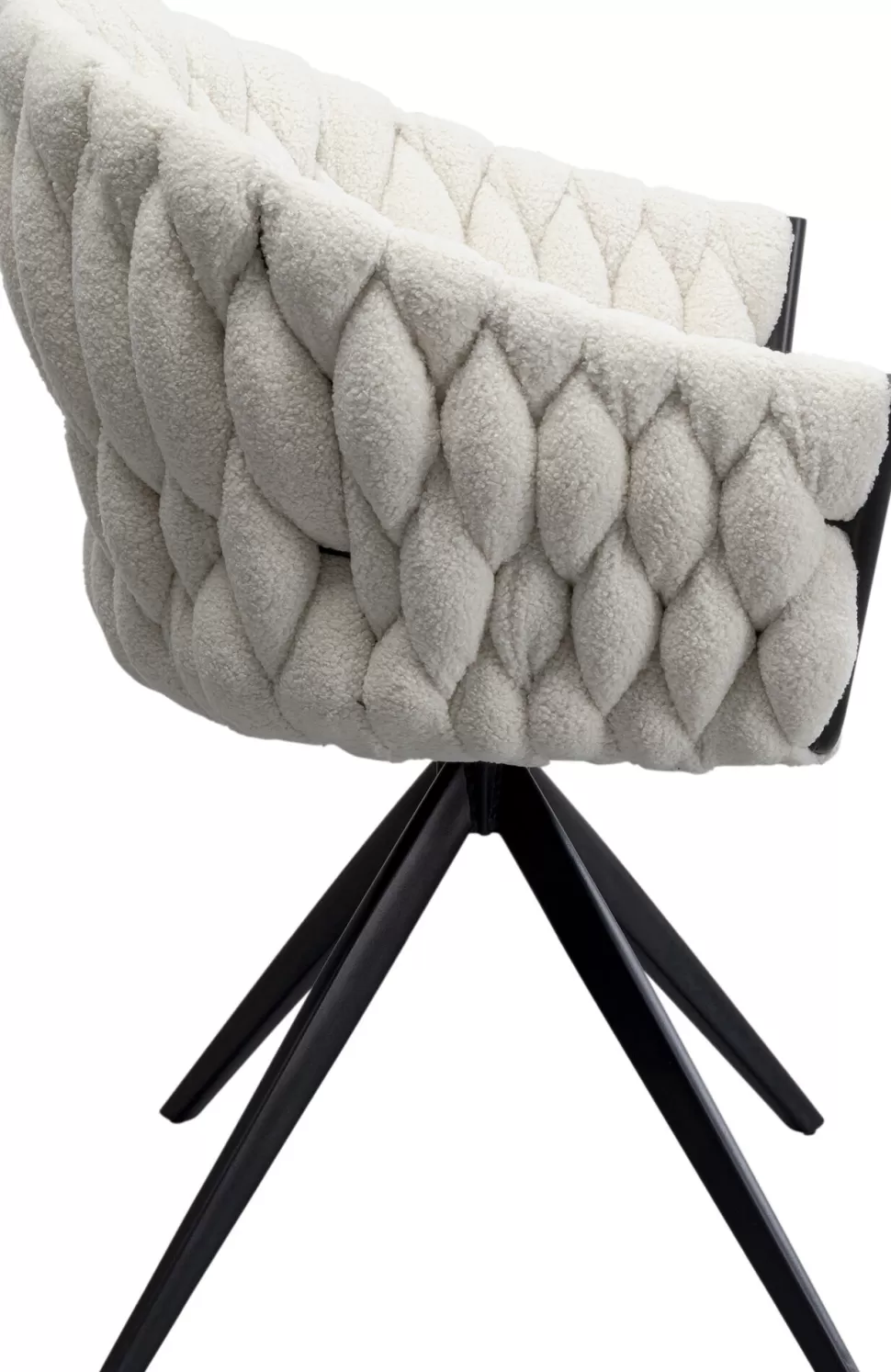 KARE Design Eetkamerstoel Knot Boucle Online