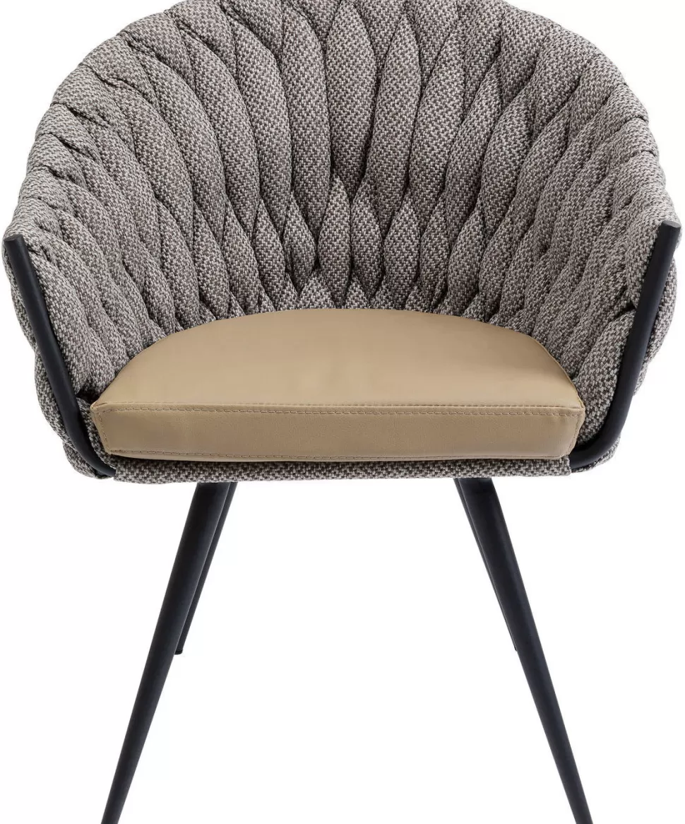 KARE Design Eetkamerstoel Knot Tweed Online