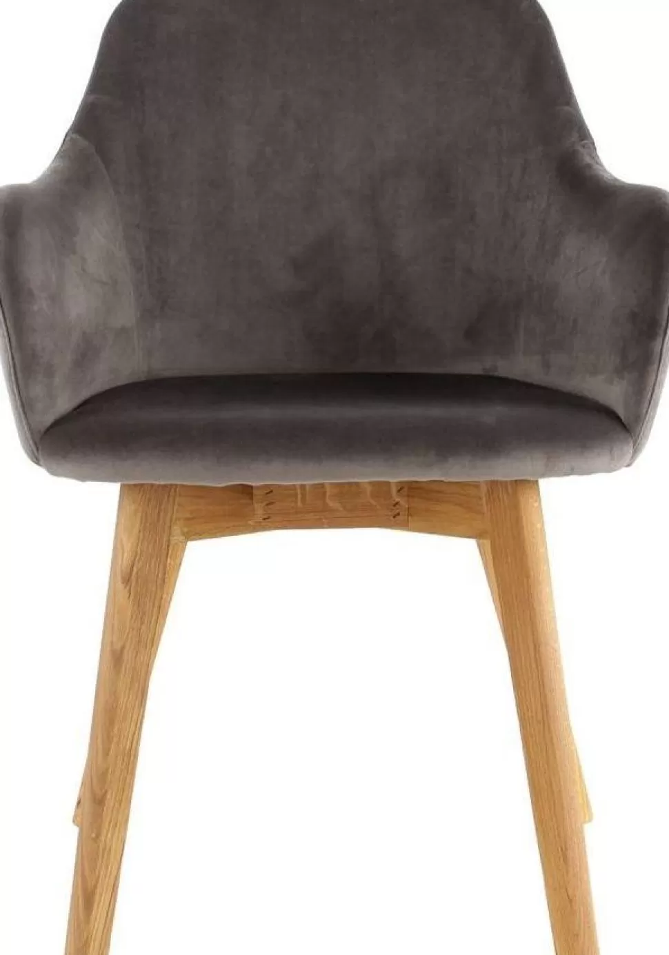 KARE Design Eetkamerstoel Lady Velvet Grey Shop