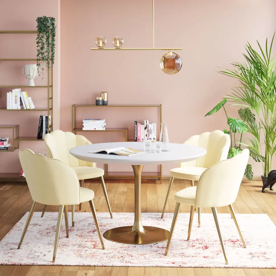 KARE Design Eetkamerstoel Princess Beige (set Van 2) Online