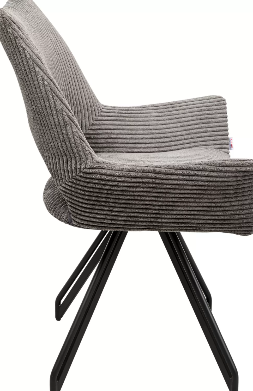 KARE Design Eetkamerstoel Rich Donkergrijs Shop