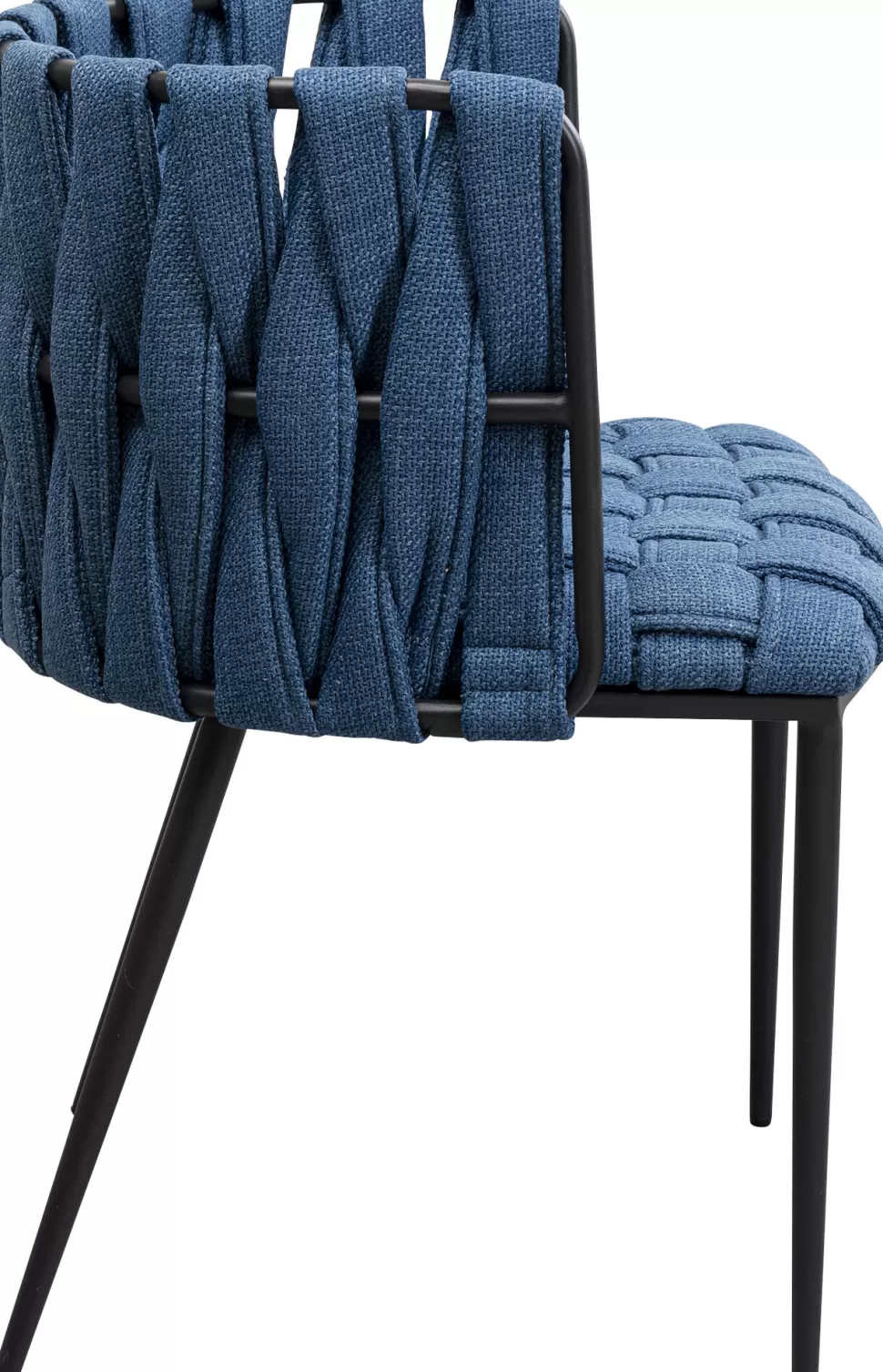 KARE Design Eetkamerstoel Saluti Blue Fashion
